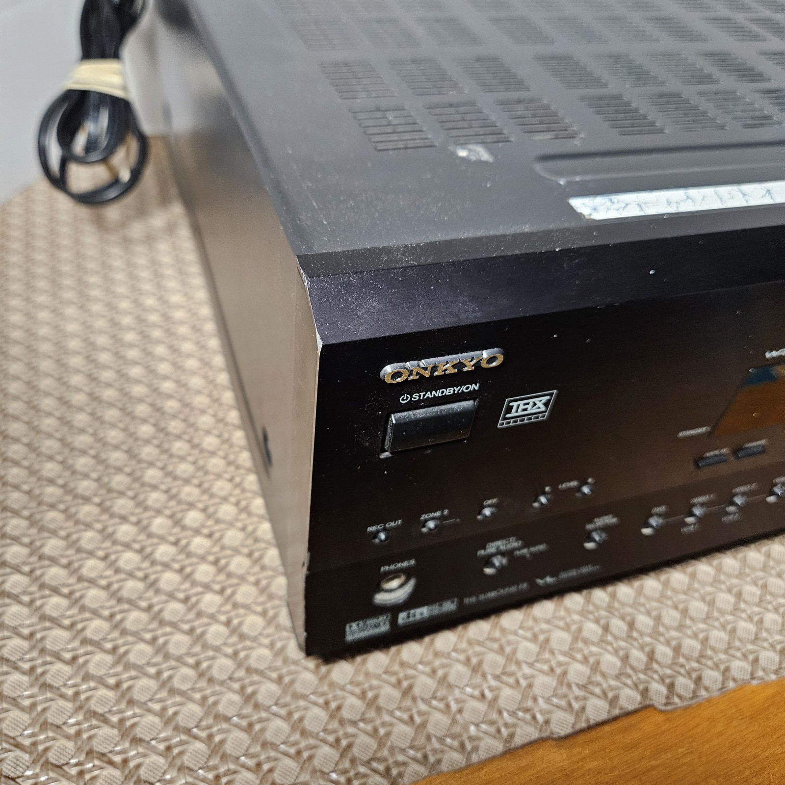 Onkyo TX-SR701 6.1 Channel 600 Watt Home Theater AV Receiver Amplifier TESTED