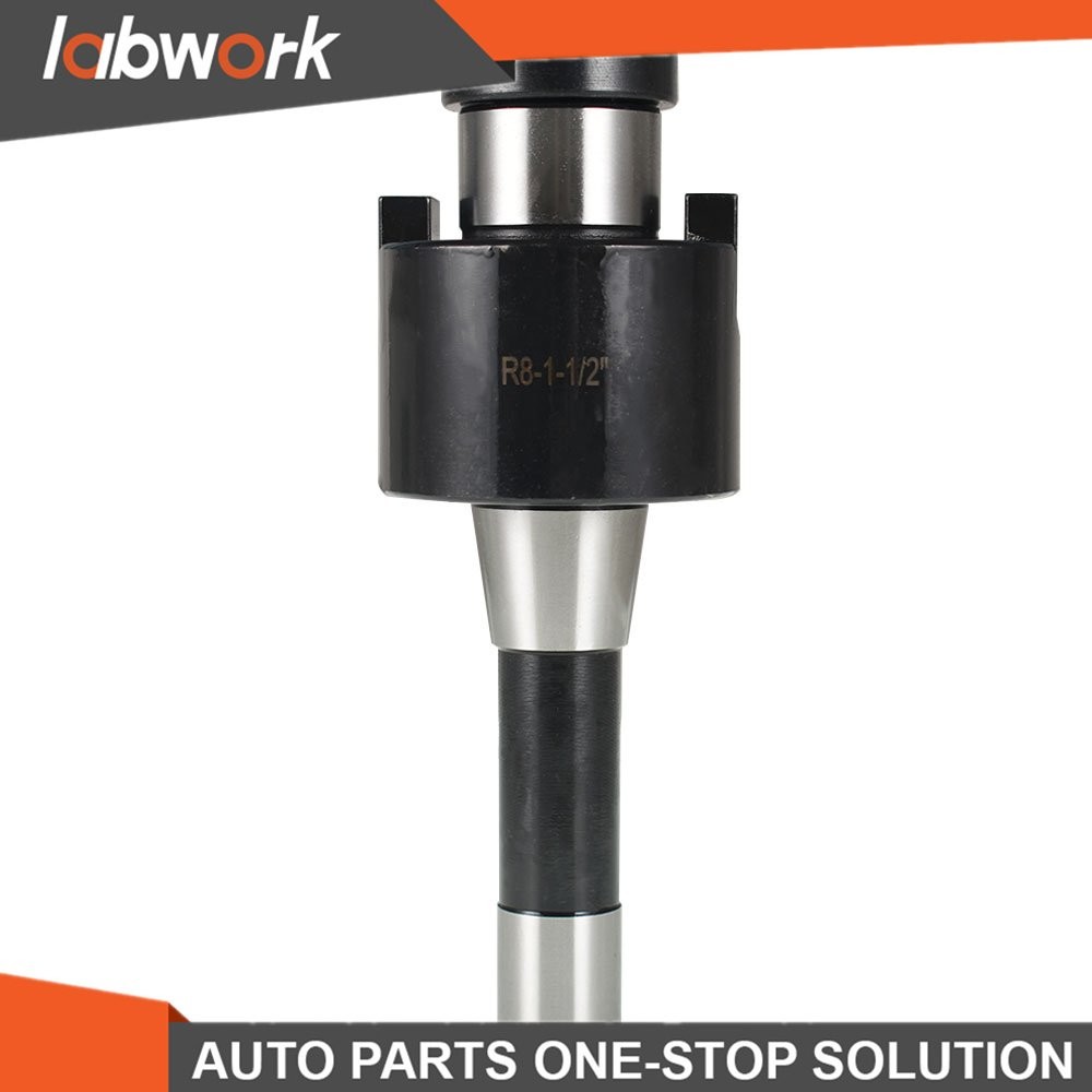 Labwork 1-1/2" R8 Shank Shell Milling Arbor Adapter Holder