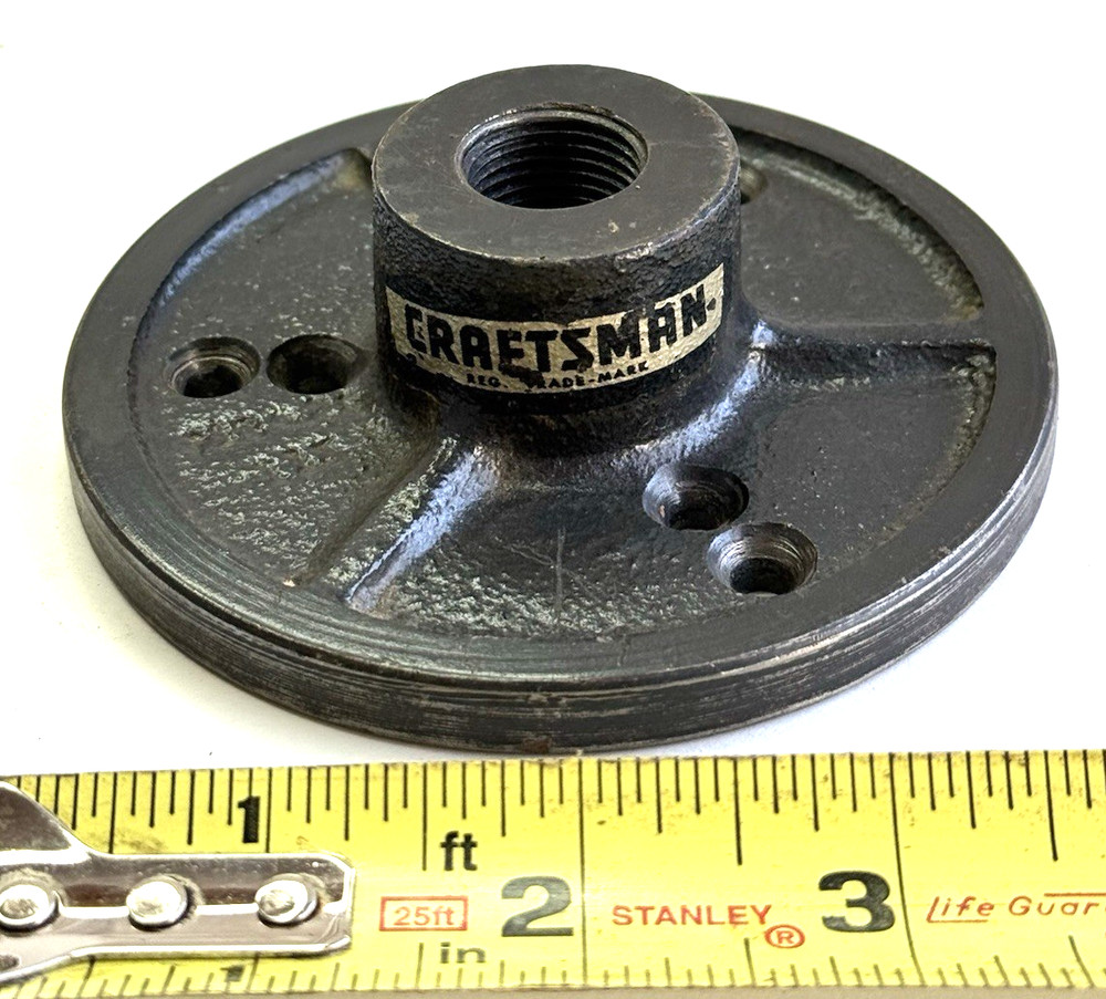 Craftsman 4" Faceplate 5/8" - 15tpi Used