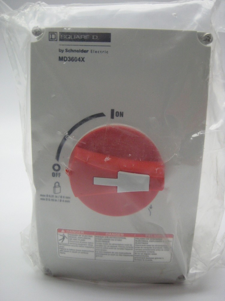 SQUARE D MD3604X DISCONNECT SWITCH NSNP