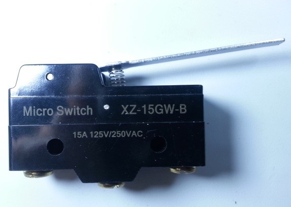 XZ-15GW-B NO+NC Miniature Basic Micro Switch SPDT Hinge Lever Type 15A 125V