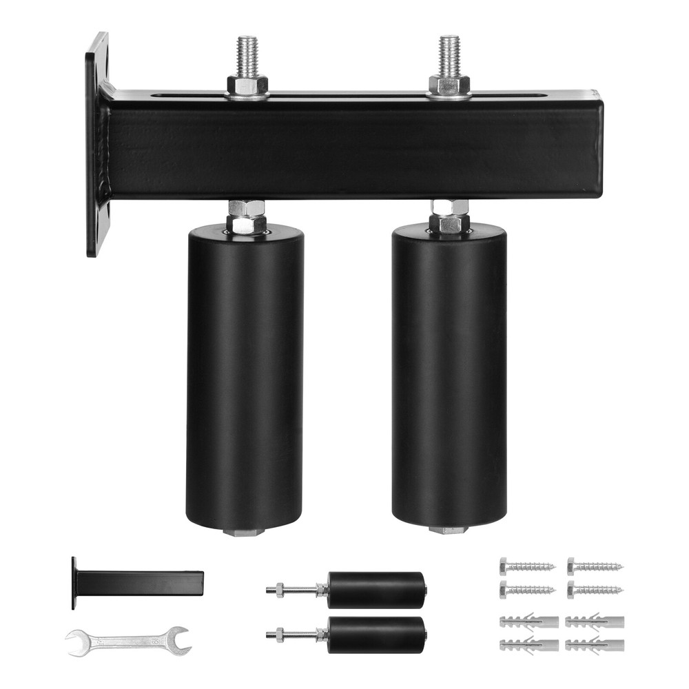 Sliding Gate Kit 6” Rolling Hardware with T-Bracket Adjustable for Door