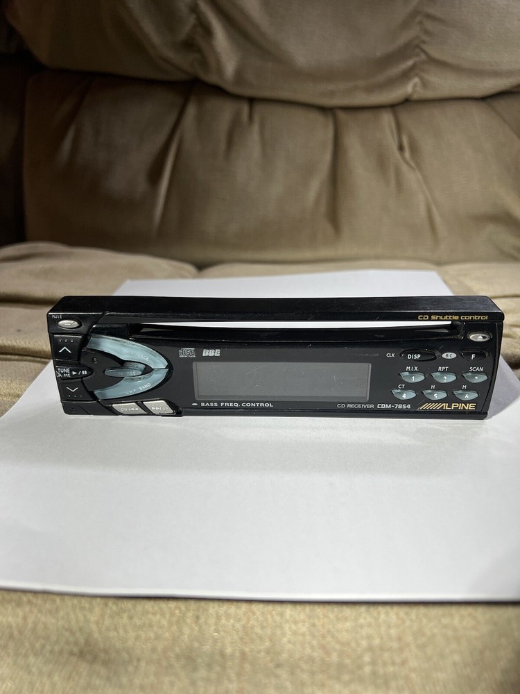 ALPINE CDM-7854 FACEPLATE ONLY