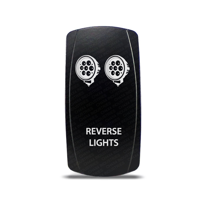 CH4X4 Rocker Switch Reverse Lights Symbol