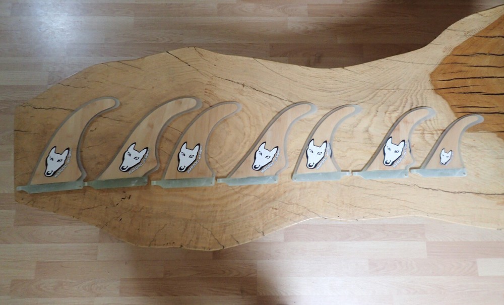 WD 3.19″ Bamboo Wave Center Fin