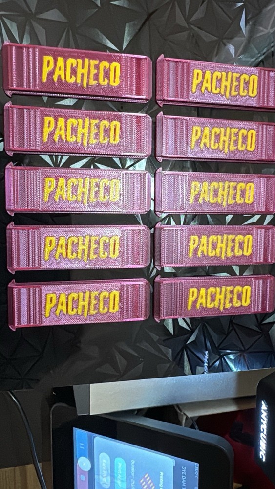 DYE DAM MAGS NAME TAG