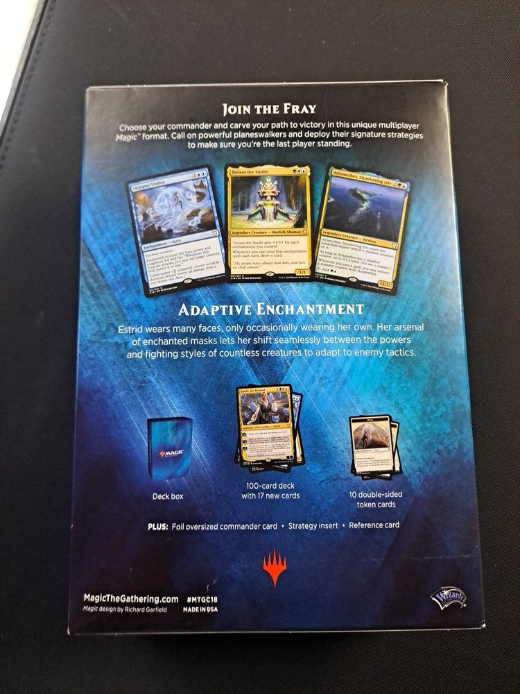 MTG: Commander 2018: Adaptive Enchantment Deck - NiB