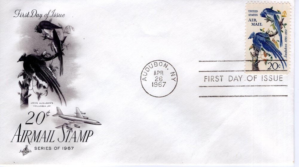 20 CENT AIR MAIL STAMP - 1967 - DC2137