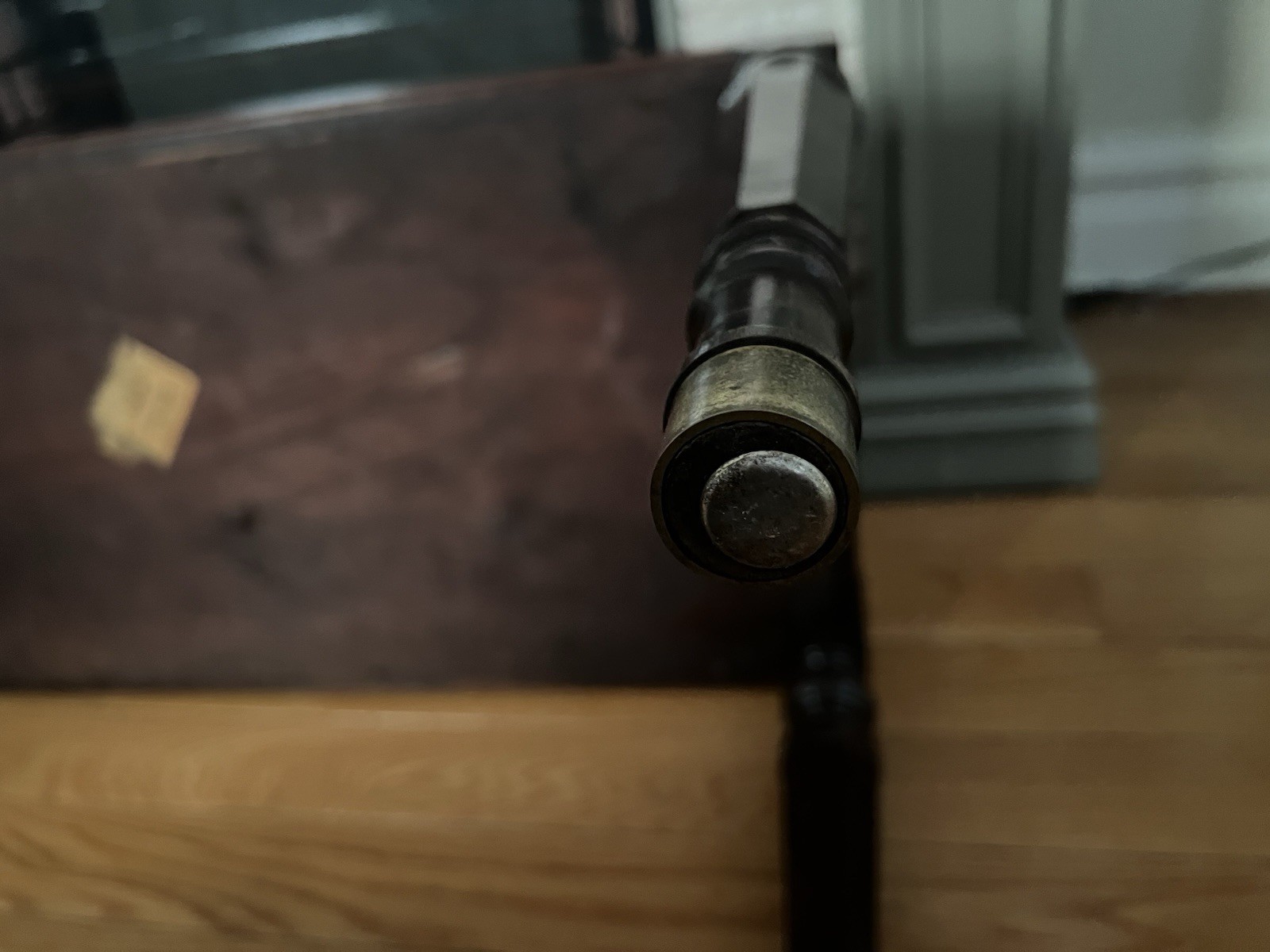 Aeolian Co Joseph Shale Div A40 Mahogany Piano Bench Needlepoint Top Vintage