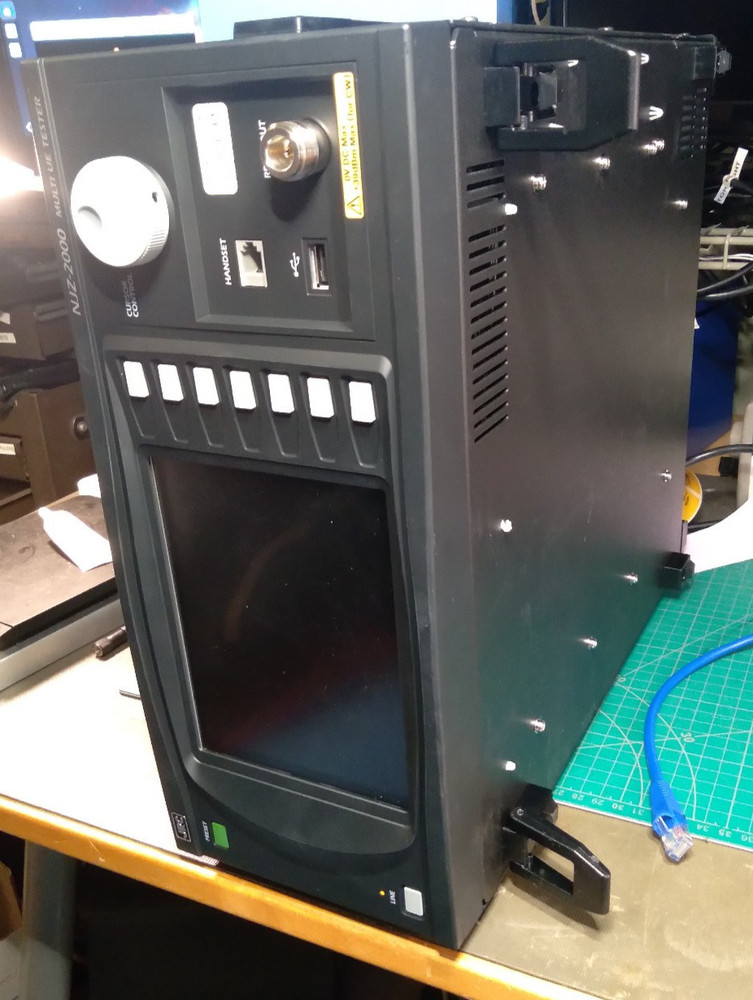 JRC NJZ-2000 Multi System UE Tester, Opts E03 E04 G00 G03 W00 W07 E00 E01