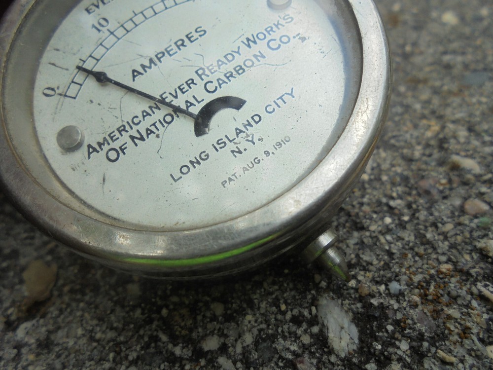 Vintage Eveready Amp Meter