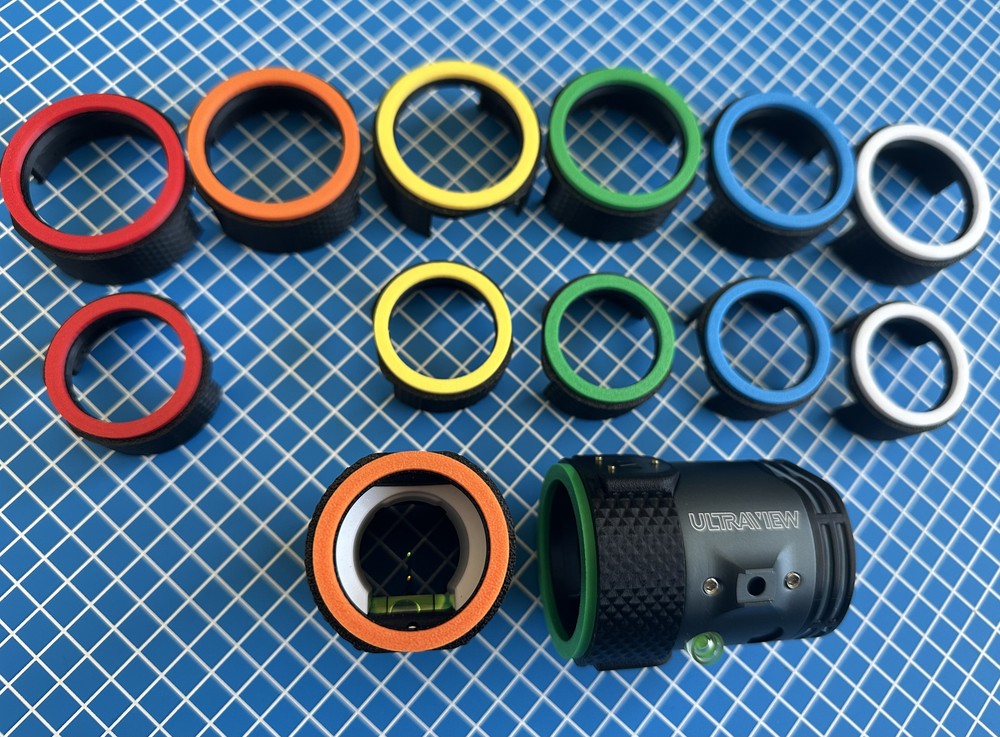 Ultraview UV3 or UV3XL Aiming Ring Centering Ring Knurled Surface - No Scope
