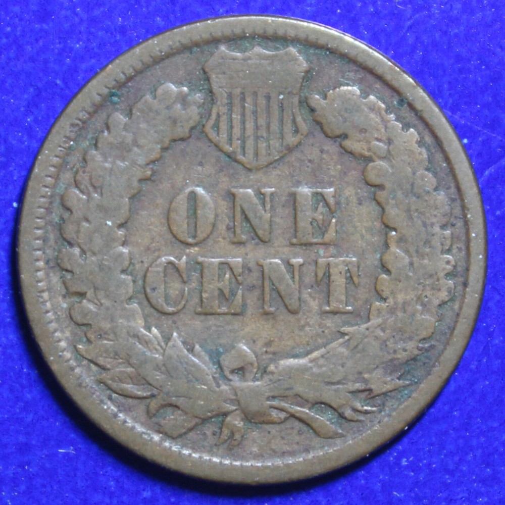 1889 Indian Head Cent Penny Good GD