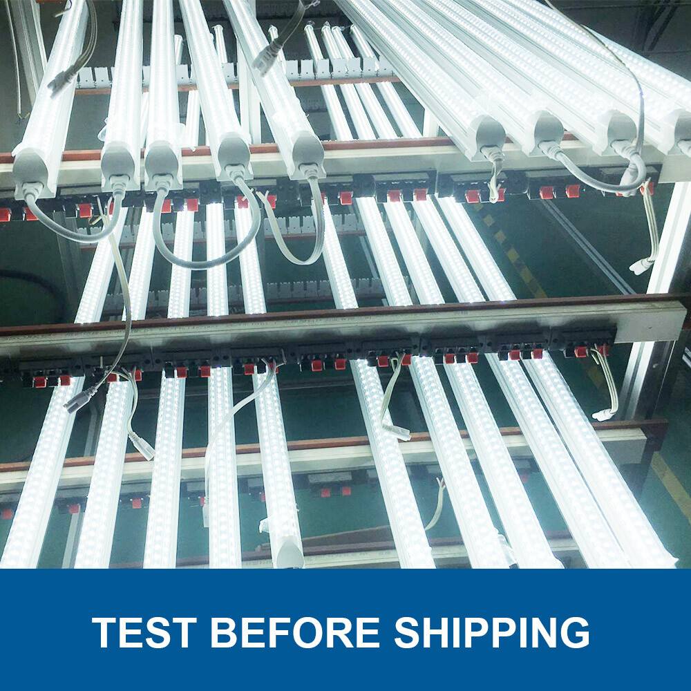 T8 LED Tube Light Bulbs 4FT 60W 8FT 120W 8 FT LED Shop Light Fixture 5000K~6500K