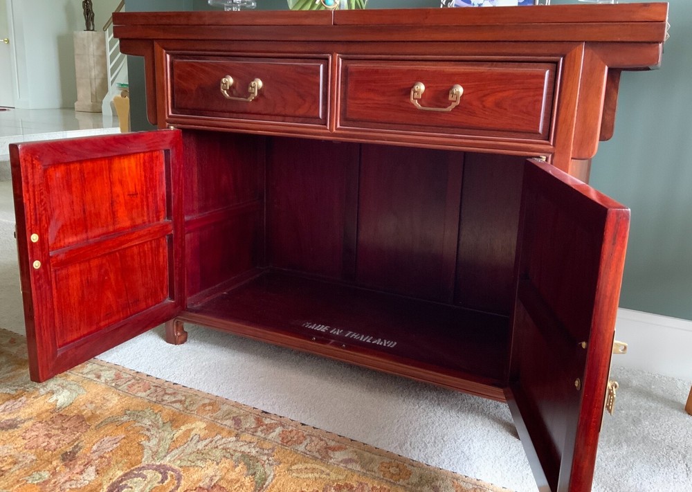 Rosewood Tea Cart / Server