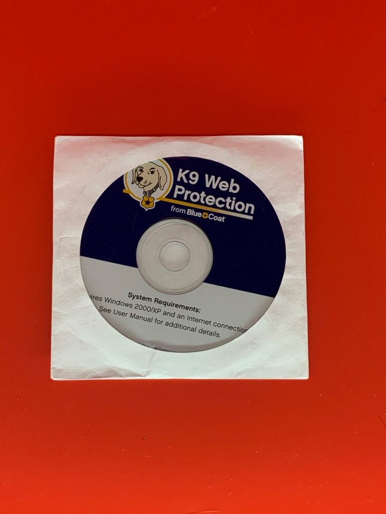 Blue Coat K9 Web Protection CD
