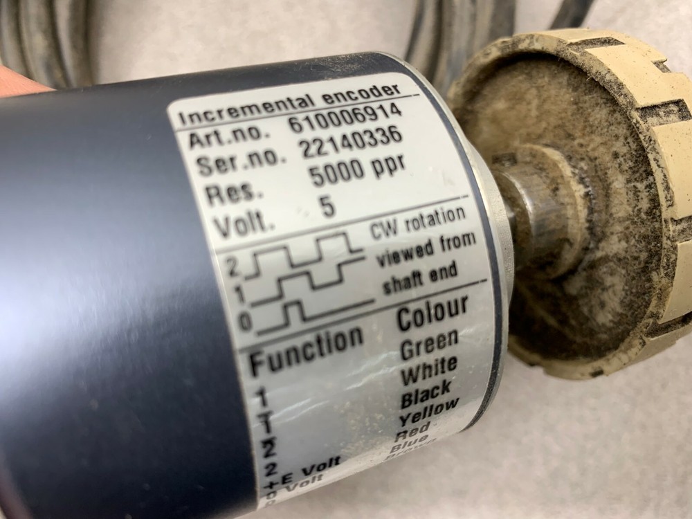 USED LEINE & LINDE INCREMENTAL ENCODER 610006914