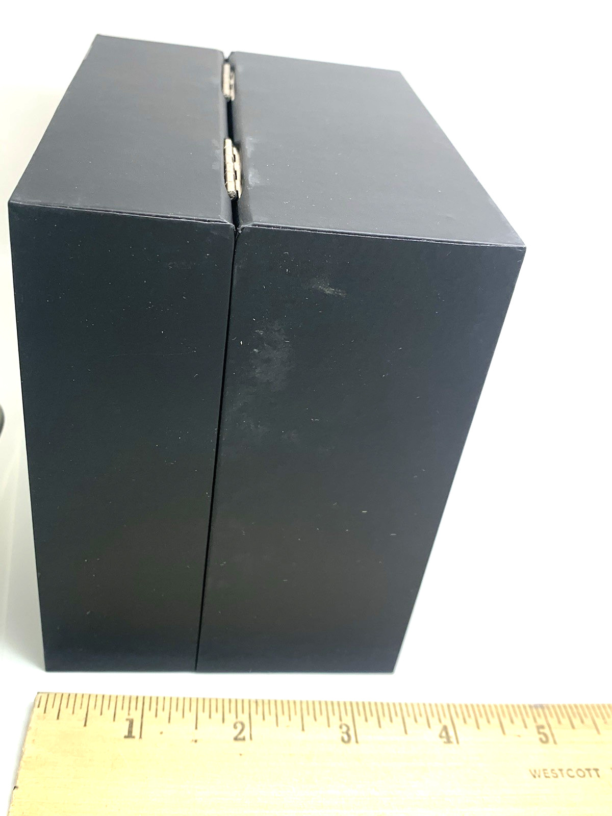 Hamilton Watch Box Presentation Black Cardboard Display Empty