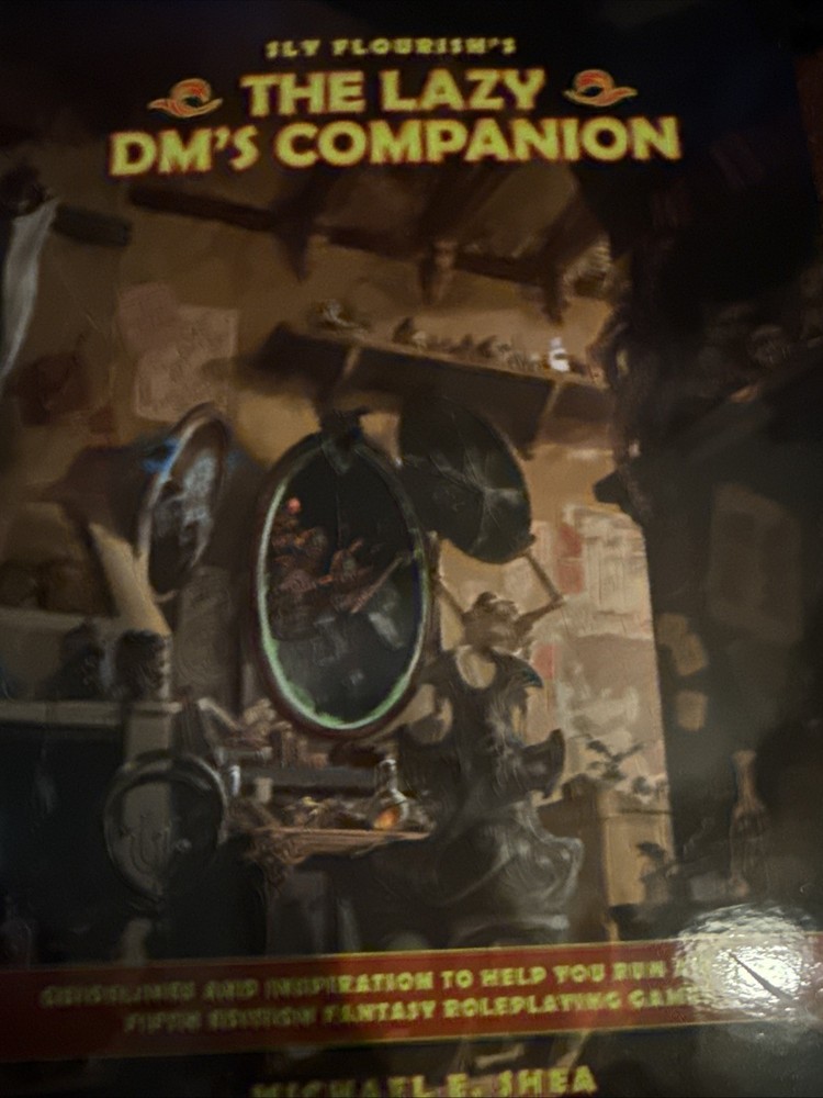 Mike Shea RPG Reference Lazy DM's Companion