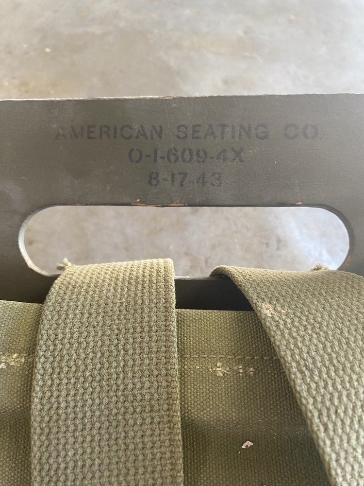 WWII US Military 1943 American Seating Co Pack