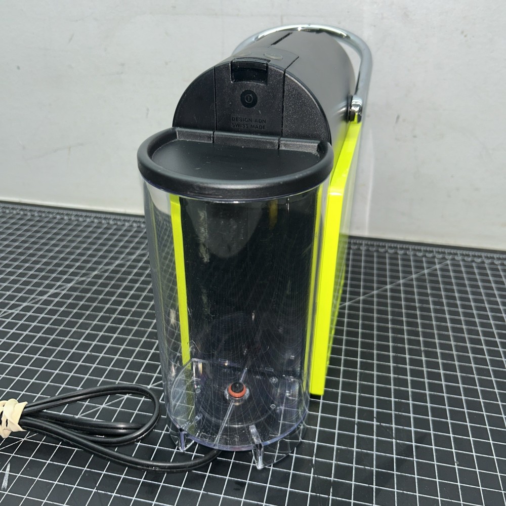Rare Nespresso Pixie C60 C Neon Yellow Pod Espresso Machine Clean Tested