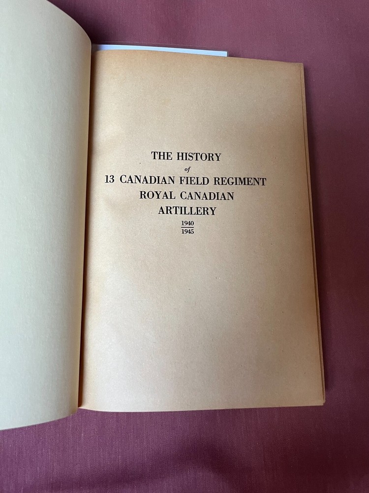 13th Canadian Field Regiment