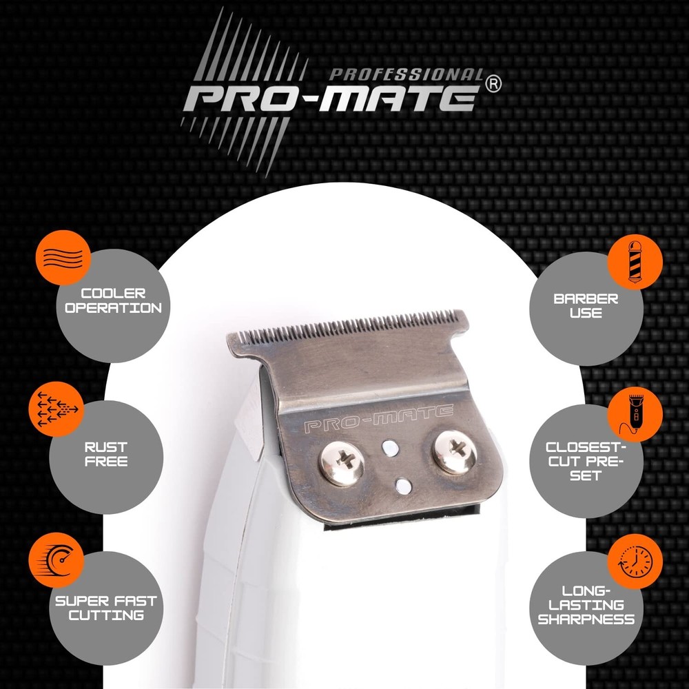 Professional Andis GTX Replacement Zero Gap T-Blade - Hand Sharpened for Barbers