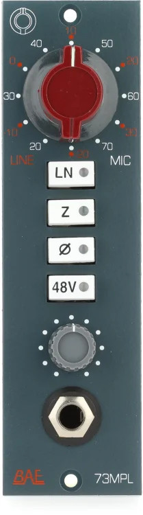 BAE 1073MPL 500 Series Microphone Preamp