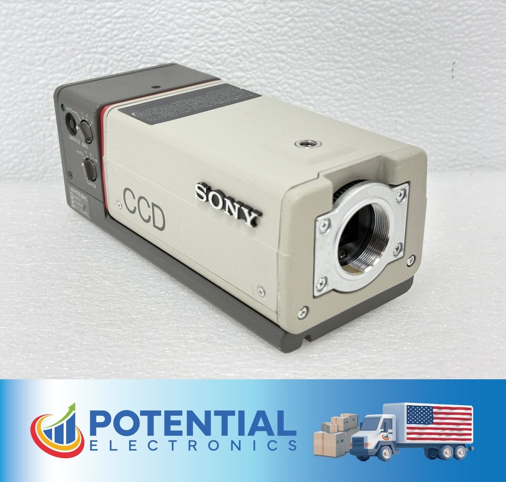 PRE OWNED | SONY DXC-101 CCD Color Video Camera - Beige/Grey