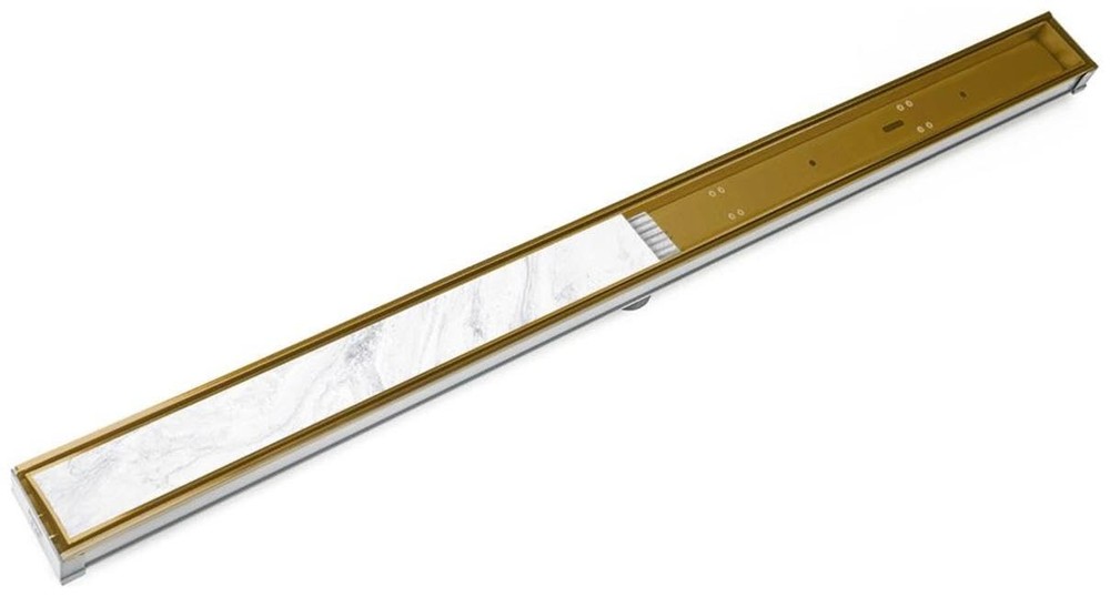 36" SPVC Series Low Profile Complete Kit with 2 1/2" Tile Insert Frame in