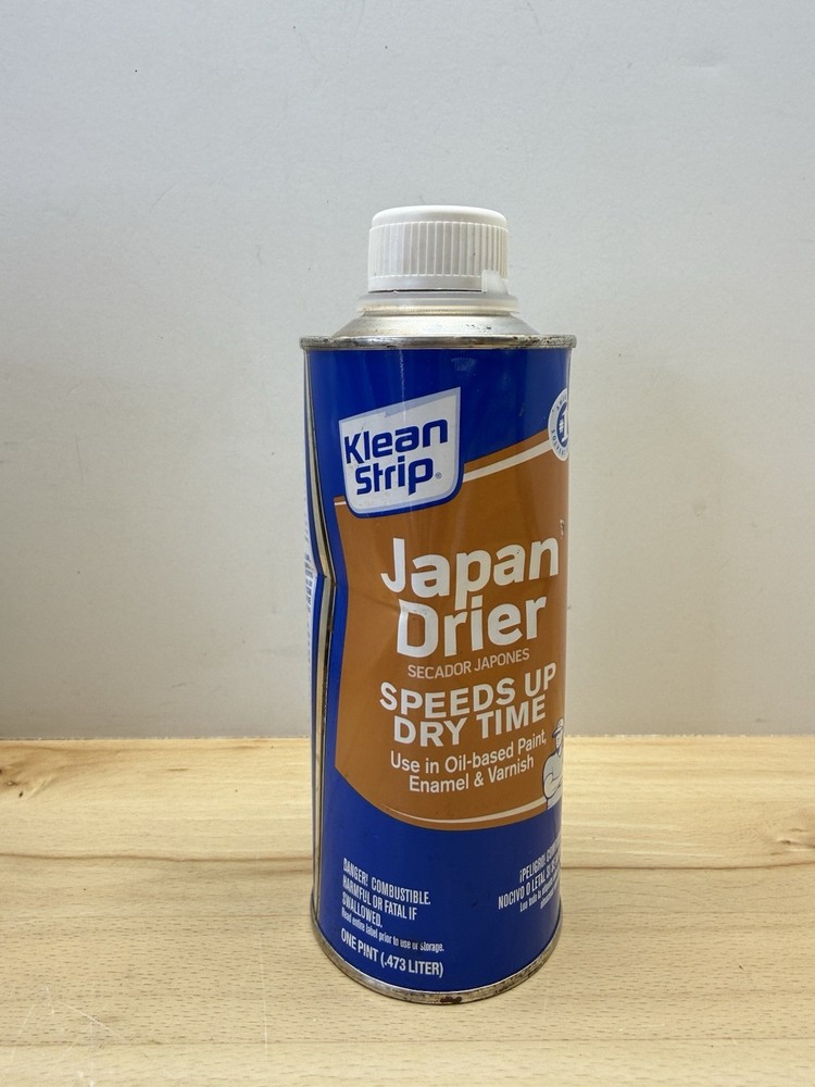 Klean Strip Japan Drier 1 Pint Paint Drying Accelerant Dented Can
