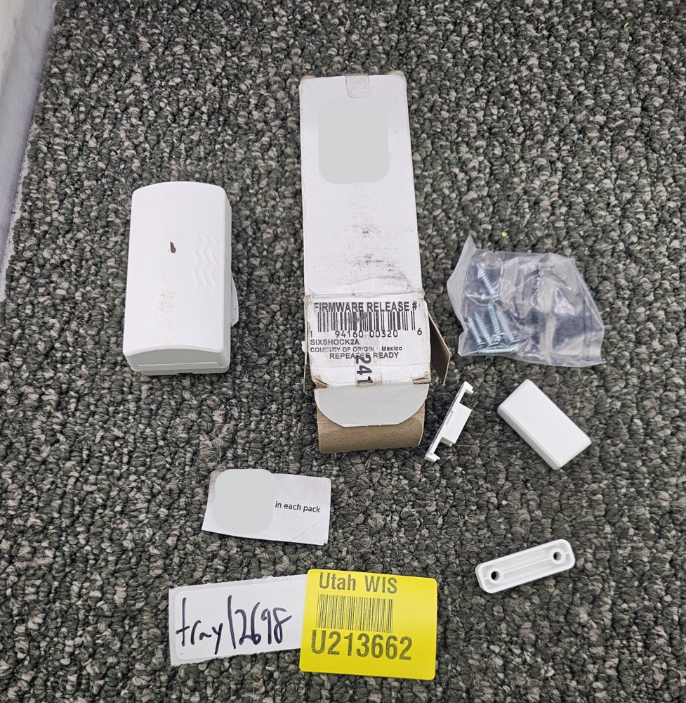 (QTY2)SIXSHOCK2A 3Zone Wireless Shock Door/Window Sensor For ADT CommandSecurity