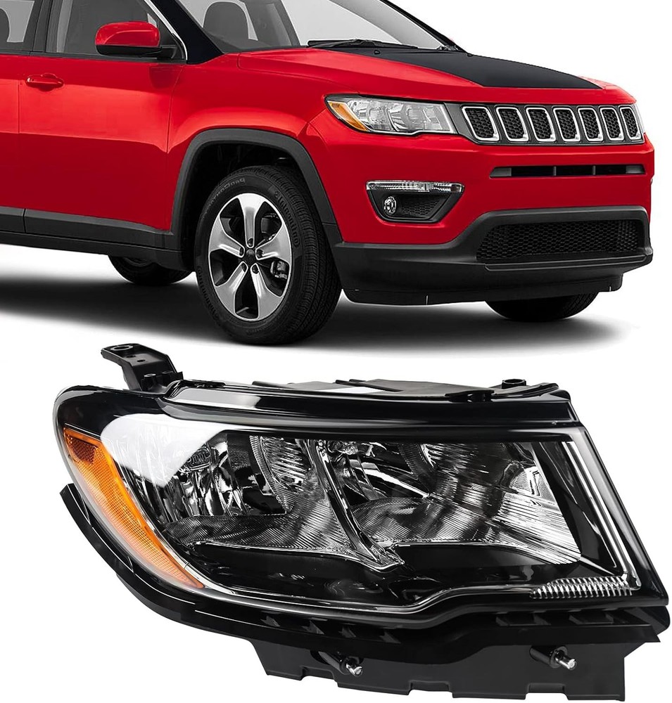 Jeep Compass Headlight Right Halogen