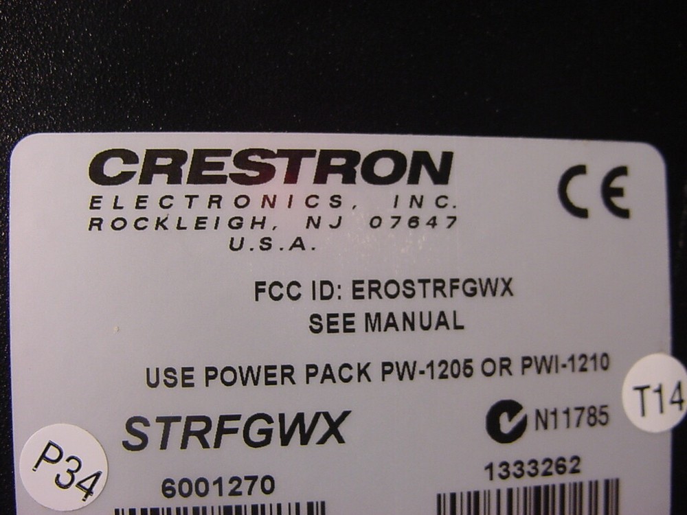CRESTRON RF GATEWAY 2 WAY STRFGWX