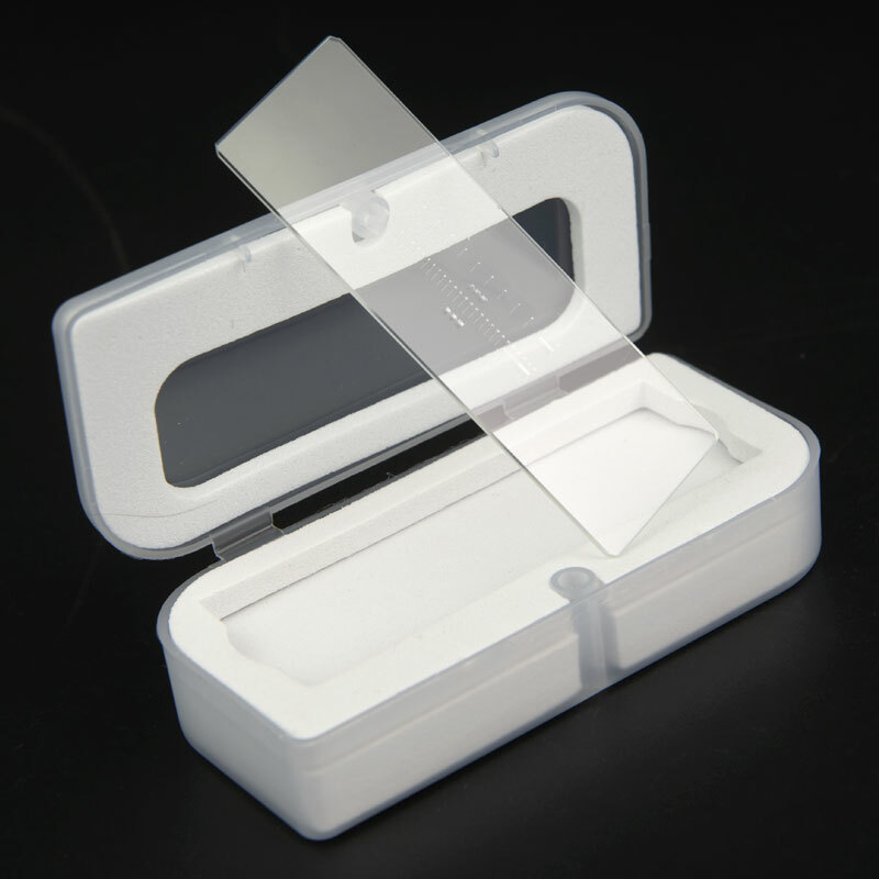 Multifunctional Micrometer Graticule Calibration Slide Microscope Reticle Ruler