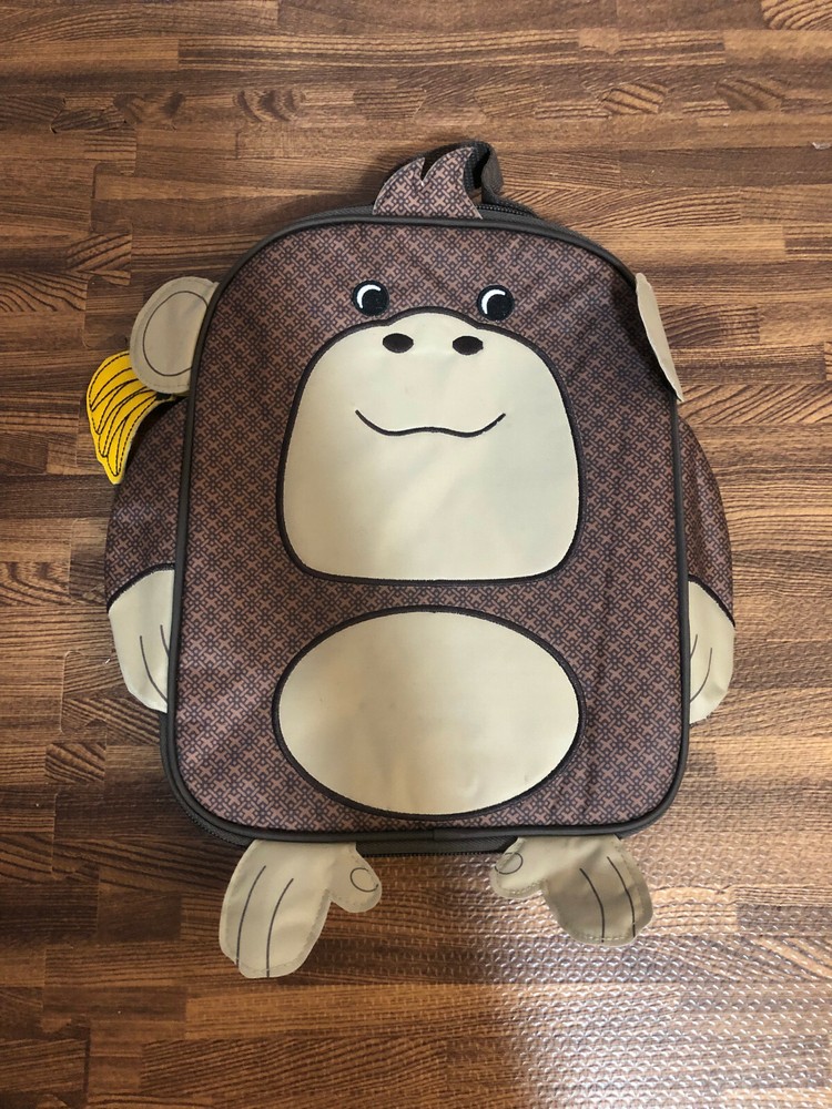 Thirty One Boys Brown Monkey School Handbag