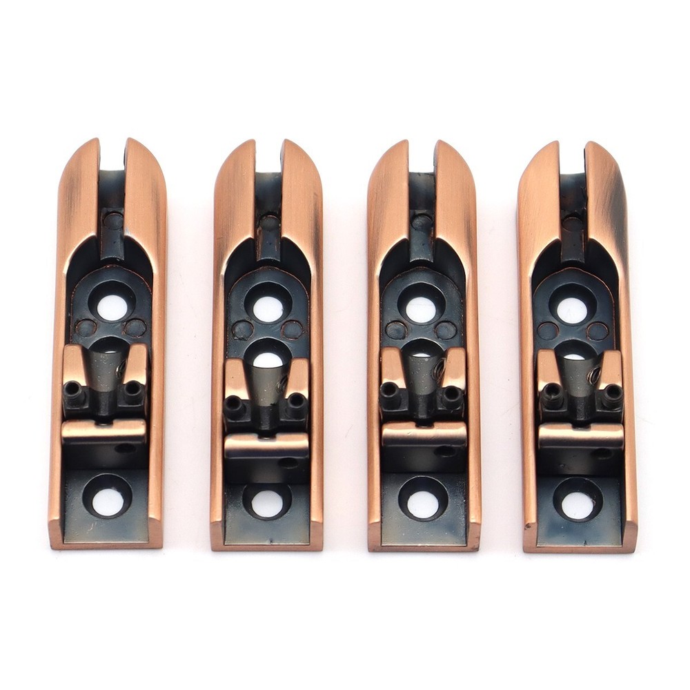 4-String Bass Bridge Individual Bridge Tailpiece Single String Bridge Red Copper