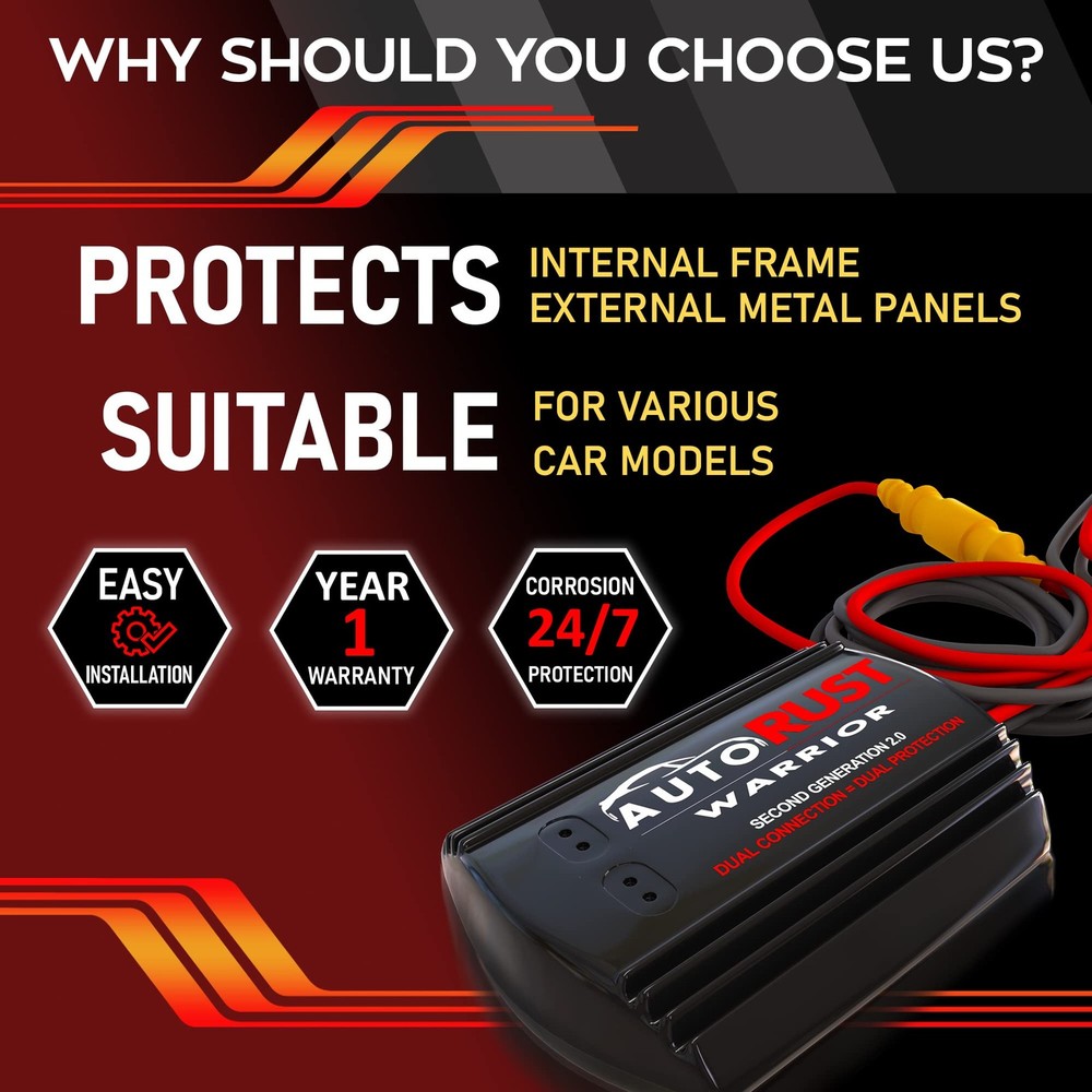 Second Generation (Dual Wire System) Premium Electronic Rust Protection...
