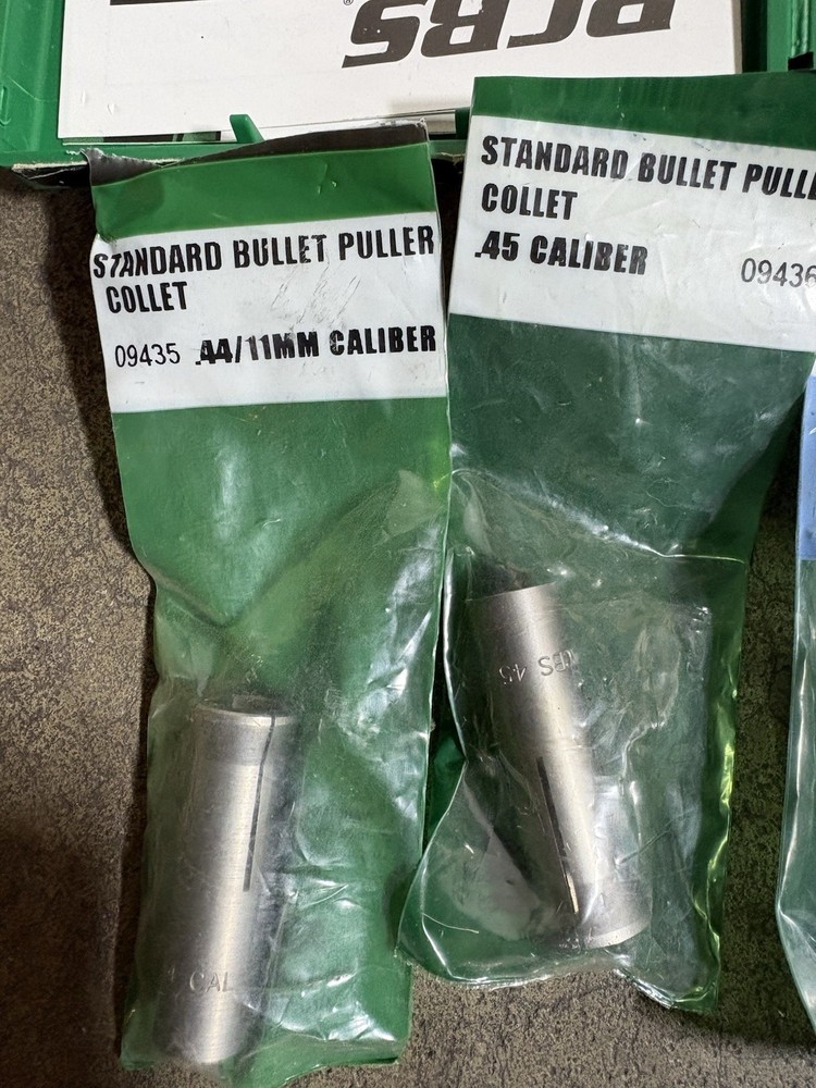 RCBS 9440 Bullet Puller With 5 Collets: .35,375,7mm,44,45