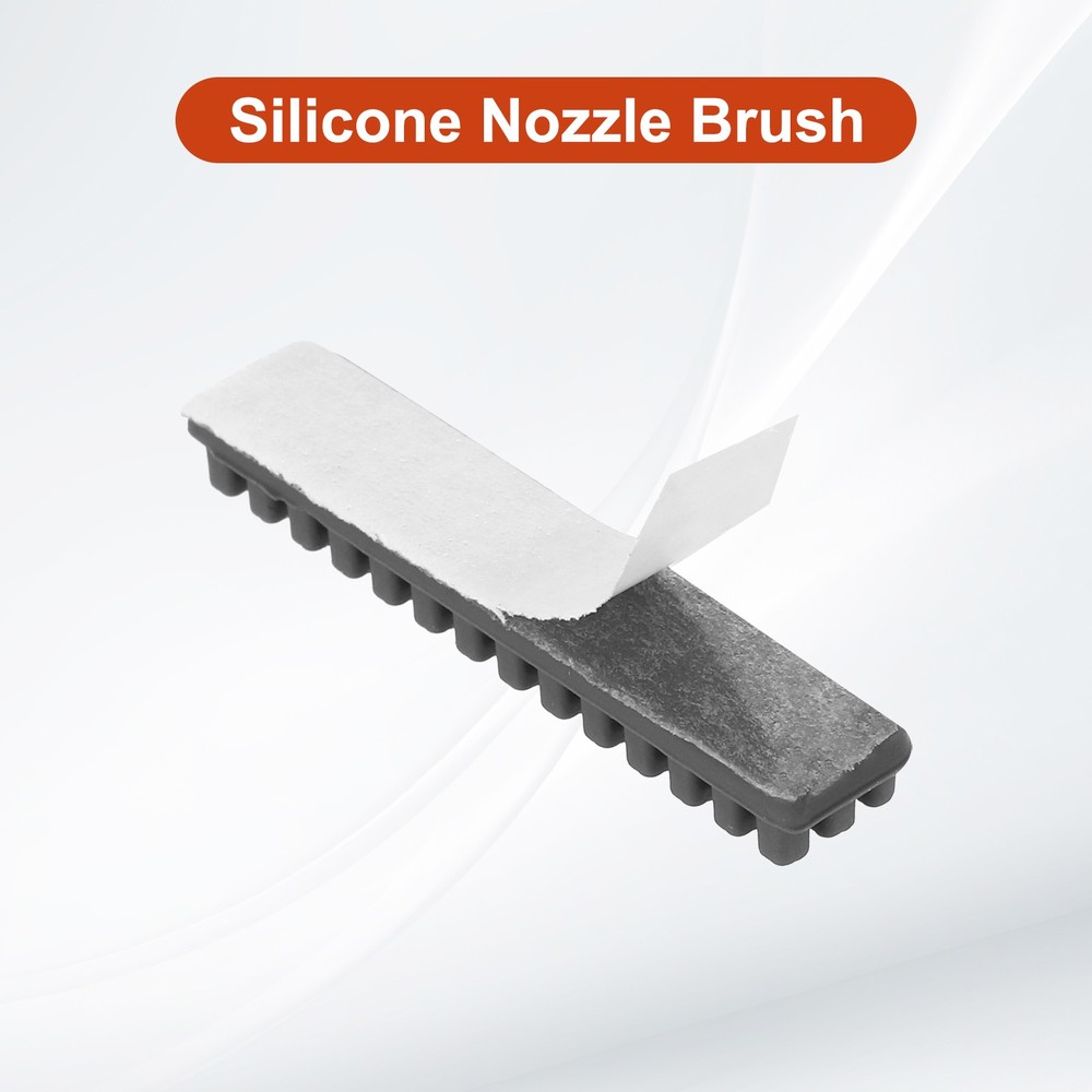 3PCS 3D Printer Silicone Nozzle Brush for Bambu Lab A1, 37.5mm