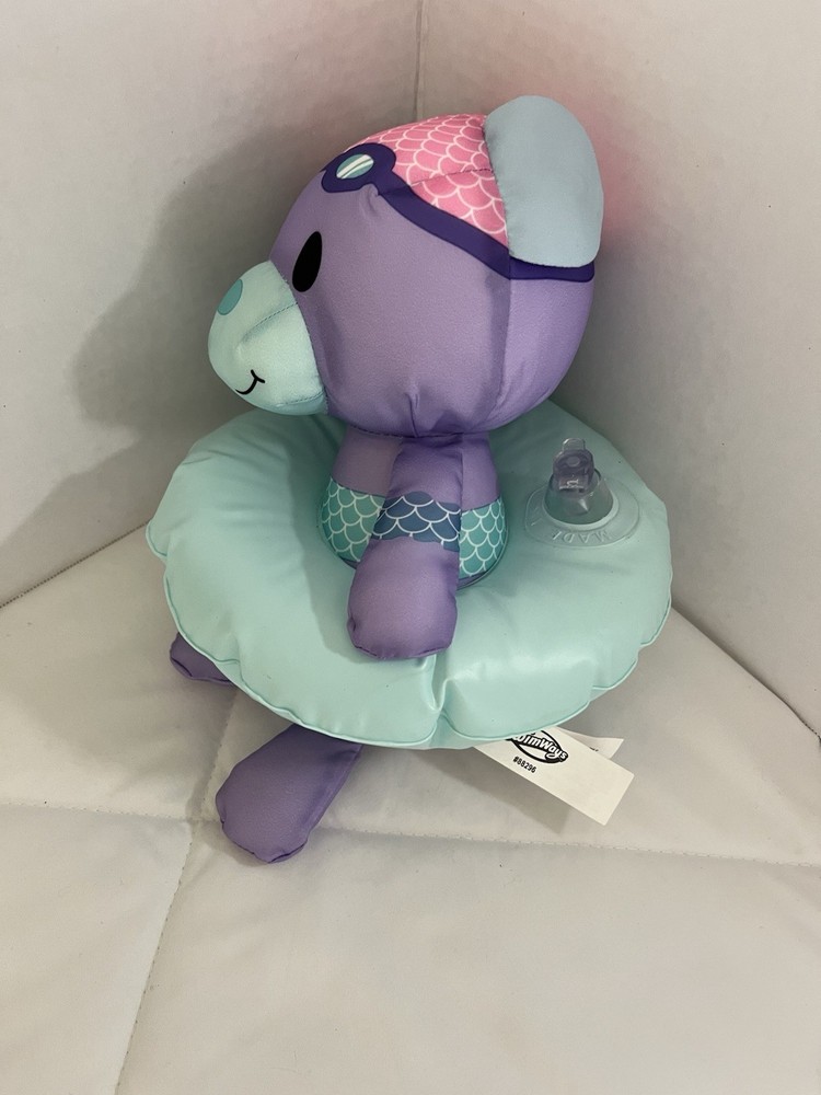 Swimways By spin master cute bath pool plush puppy with float