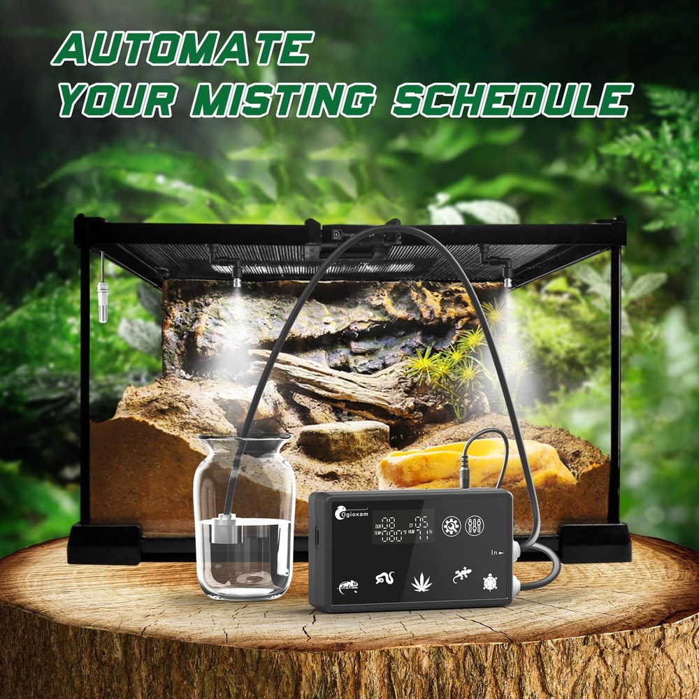Automatic Reptile Mister System, Reptile Humidifiers Misting System