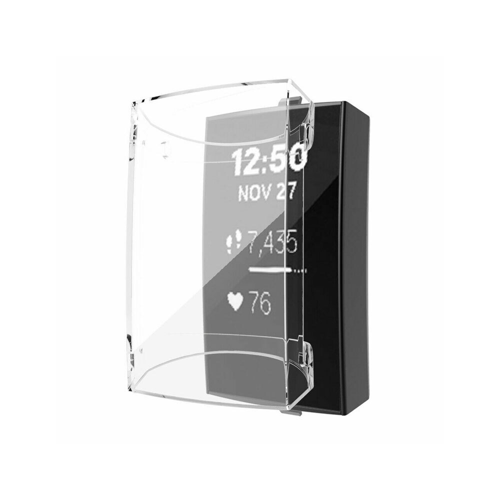 TPU Silicone Soft Shock Proof Case For Fitbit Charge 5/4/3/2 Screen Protector