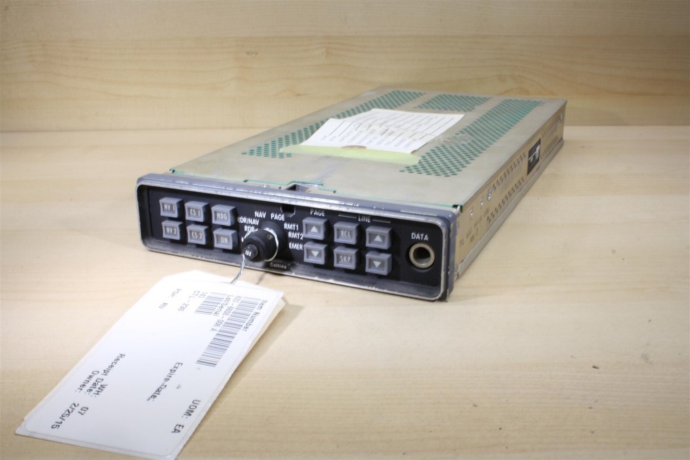 Collins DCP-325 Display Control Panel 622-6608-006