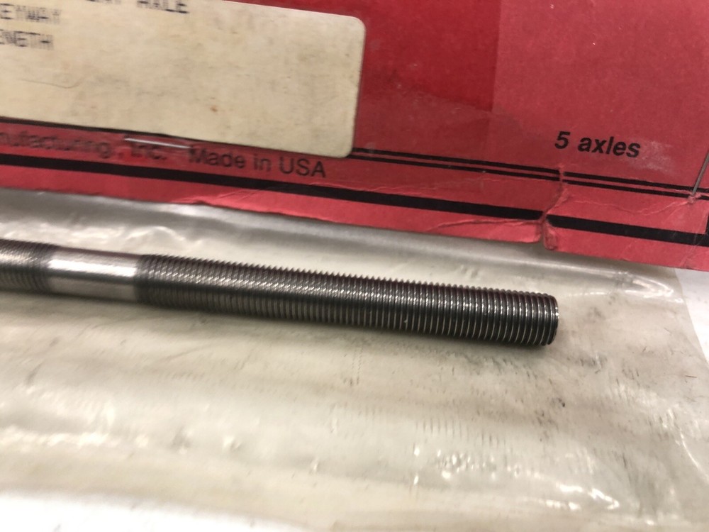 Wheels Manufacturing Cro Moly Axle 9x1 Solid Front 155mm Axle