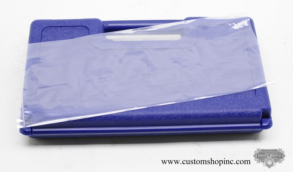 Colt Python Box, OEM Case 1990 Manual, And More!