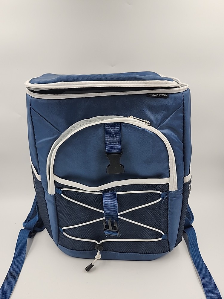 Dark Blue Portable Backpack Cooler