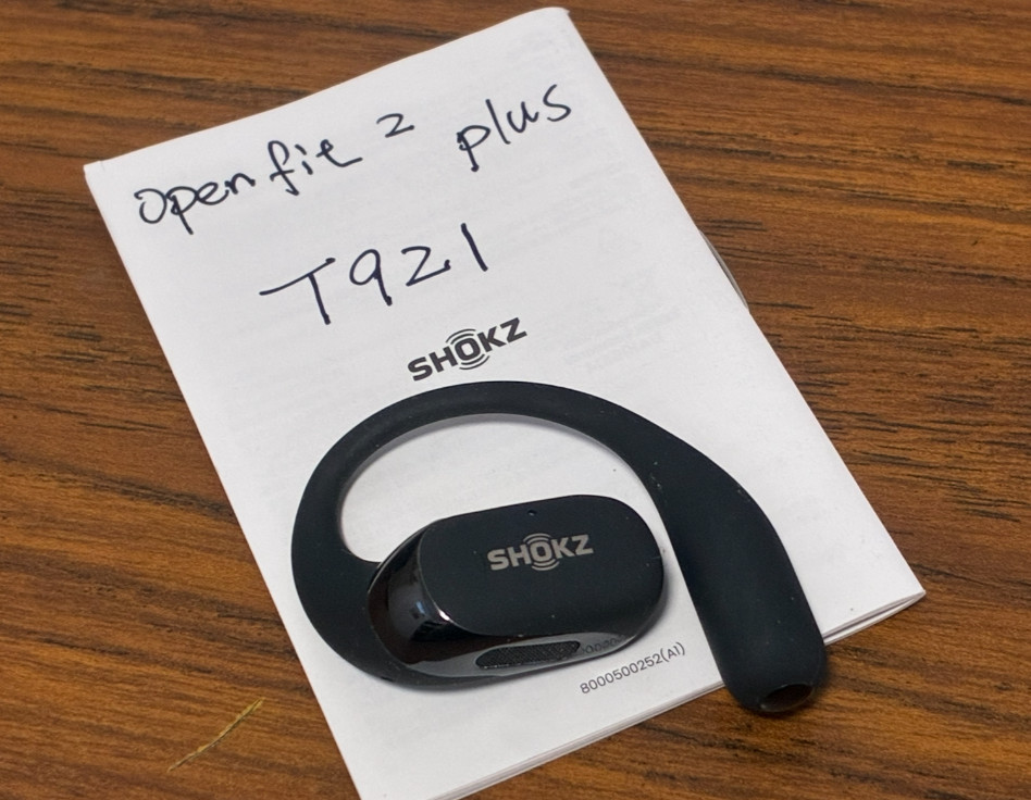 Shokz OpenFit 2+ PLUS Open-Ear True Bluetooth Earbuds Select Left / Right /Case