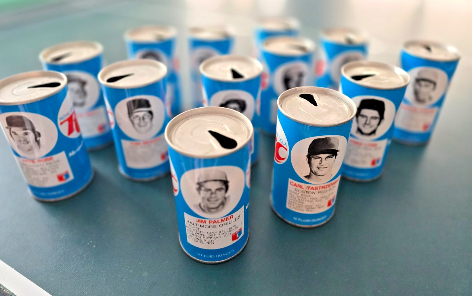 RC Cola All Star Baseball soda cans 1977 - U Pick your favorite players
