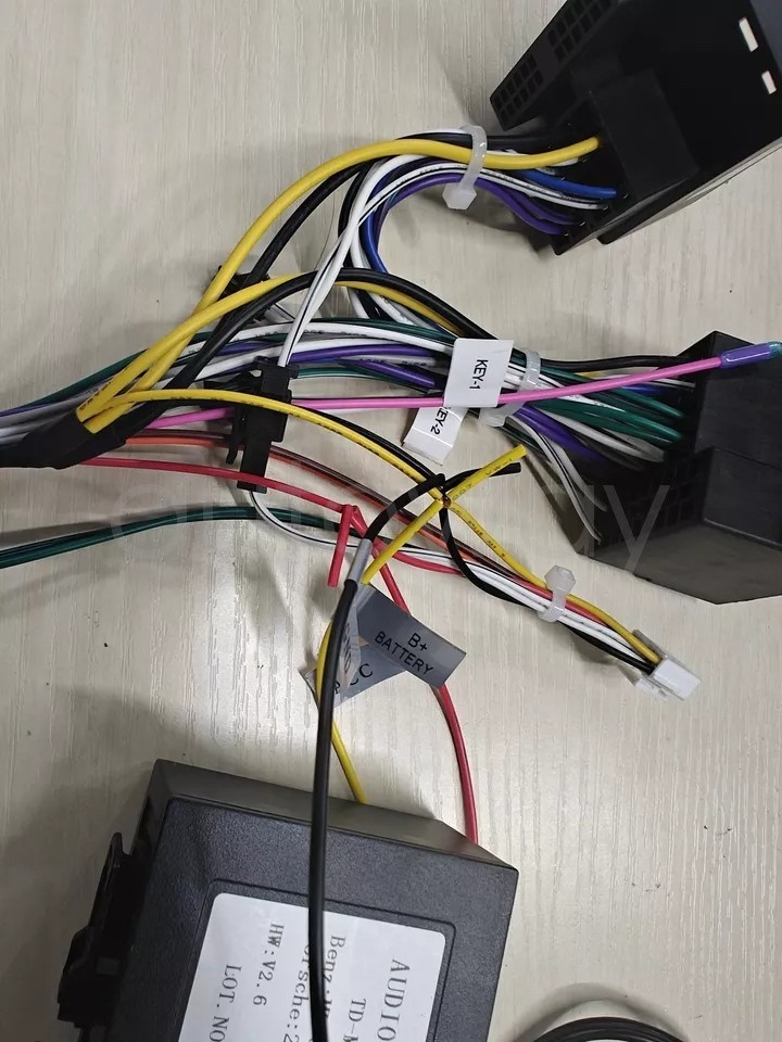 Fiber-Optic Sound System Decoder Box for Mercedes Benz E/CLS Class W211 W203